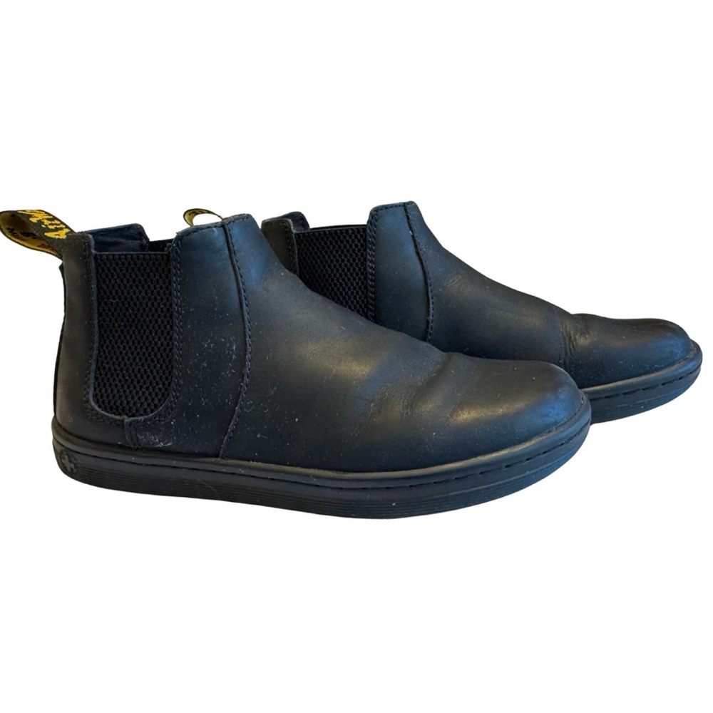 Black Chelsea Slip-On Men's Shoes